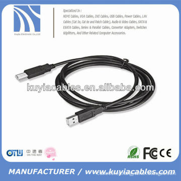 IMPRESORA NEGRA DE CABLE USB AM TO BM 8ft